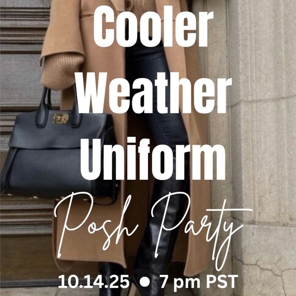 Cooler Weather Uniform Posh Party 🎉🥳